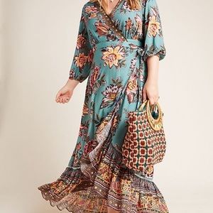 Anthropologie wrap dress